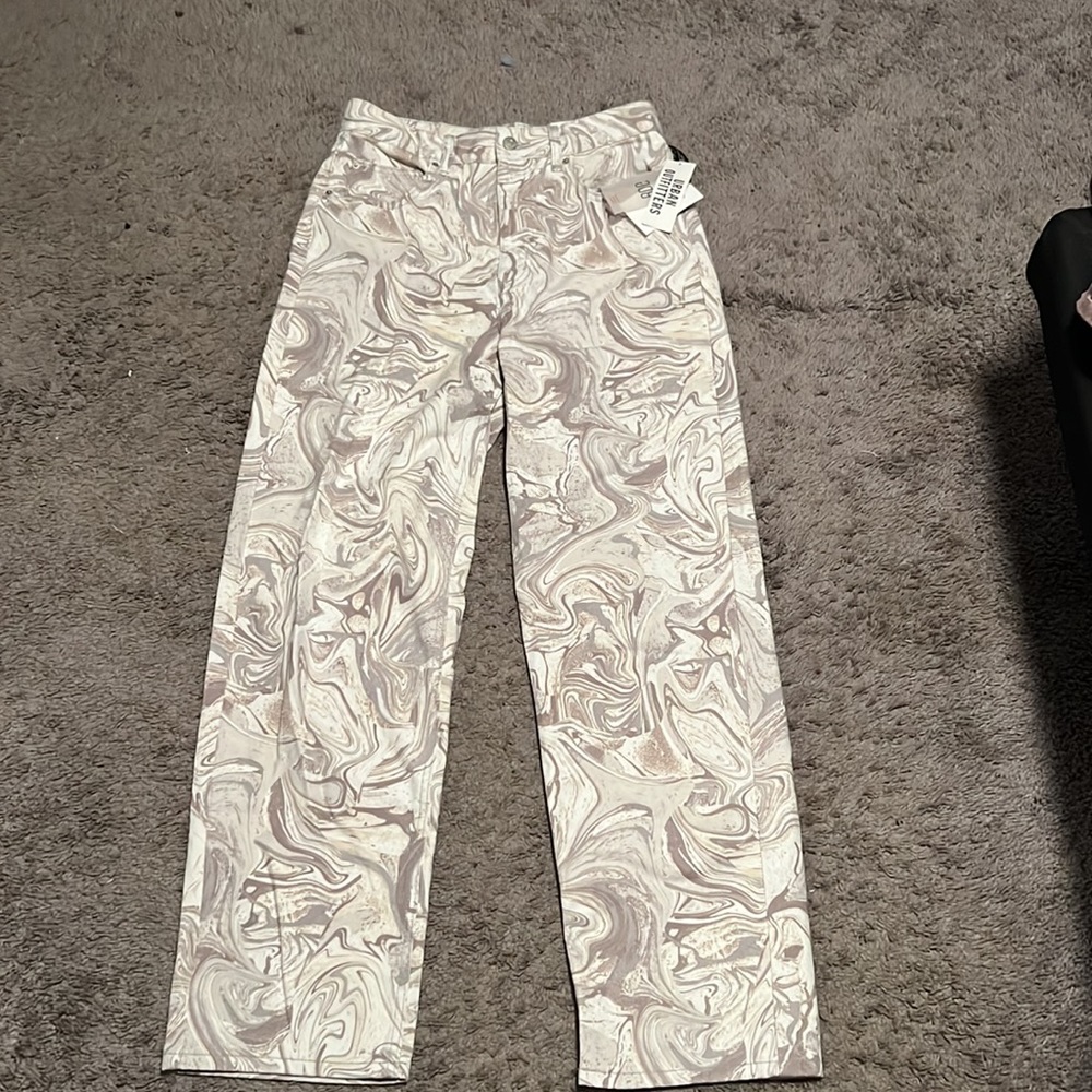 NWT Urban Outfitters BDG marble swirl jeans